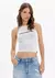 Blusa Regata Seamless Canelada Com Name