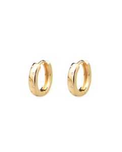 ARGOLA SHINE MENOR BANHO OURO 0,7 cm
