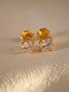 BRINCOS LUZ BANHO OURO - comprar online