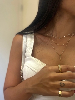 COLAR CHOCKER BRISA BANHO OURO - comprar online