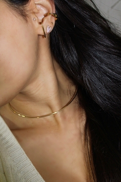 CHOCKER LIA BANHO OURO - loja online