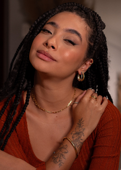 CHOCKER FRANCIS BANHO OURO - comprar online