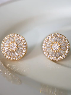 BRINCOS LUNA BANHO OURO