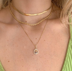 CHOCKER CORRENTE BAIANA COM EXTENSOR - comprar online