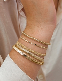 PULSEIRA PENÉLOPE BANHO OURO na internet