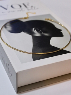 CHOCKER LIA BANHO OURO