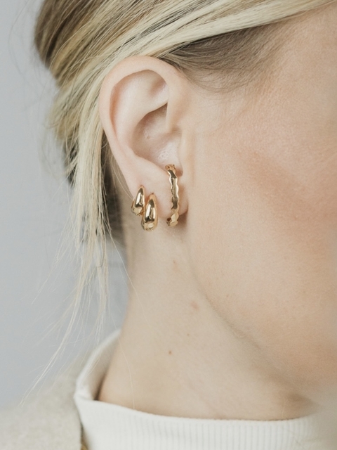 EAR HOOK MARIE BANHO OURO