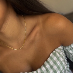 CHOCKER PENÉLOPE BANHO OURO COM EXTENSOR na internet