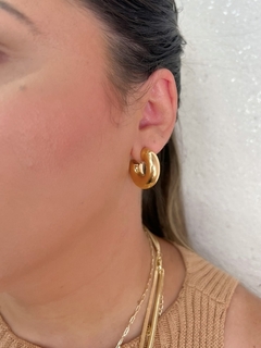 ARGOLAS BRUNA BANHO OURO