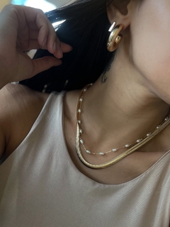 Imagem do COLAR CHOCKER BRISA BANHO OURO
