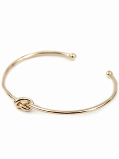 BRACELETE NÓ + PULSEIRA LISA na internet