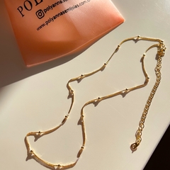CHOCKER BASIC BANHO OURO