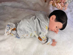Bebê Reborn Menino Corpo Silicone Articulado Pode Molhar - comprar online