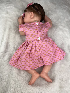BEBE REBORN ORIGINAL MENINA REALISTA PODE DAR BANHO - comprar online