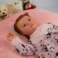 Boneca Reborn Com Down Realista Tecido - loja online