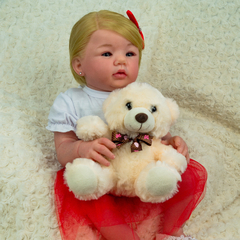 Bebê Reborn Menina Pronta Entrega Acessórios
