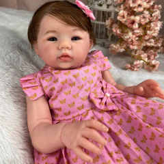 BEBE REBORN ORIGINAL MENINA REALISTA PODE DAR BANHO - comprar online