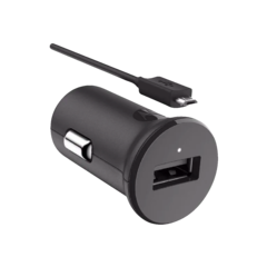 Cargador de Auto Turbo Power 18W con Cable MICRO USB