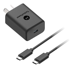 Cargador Rpido Motorola Turbopower 30w Tipo C To Tipo C - comprar online
