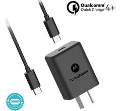 Cargador Rpido Motorola Turbopower 30w Tipo C To Tipo C - tienda online