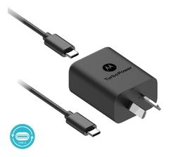 Imagen de Cargador Rpido Motorola Turbopower 30w Tipo C To Tipo C