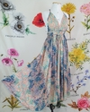 Vestido Longo Boho Multiformas Floral com Toque de Seda Indiana