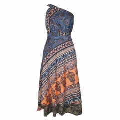 Saia Floral Indiana Transpassada Estilo Envelope Vira Vestido Boho