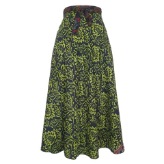 Saia Longa Indiana Modelo Envelope Vira Vestido Boho