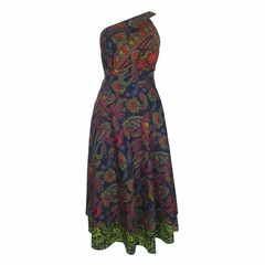 Saia Longa Indiana Modelo Envelope Vira Vestido Boho