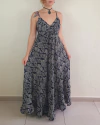 Vestido Longo Indiano Primavera Verão Boho Chic Edwina