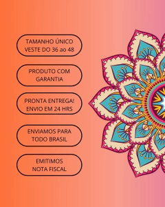 Vestido Longo Verão Casual Estampado Indiano Hippie e Boho Chic