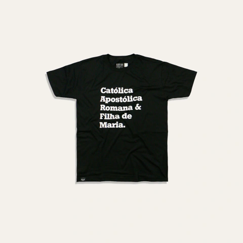 CAMISETA INFANTIL FILHA DE MARIA (Menina)