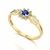 Anel de Formatura de Matemática Lovely II Ouro 18k
