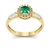 Anel de Formatura de Nutrição Majestic Ouro 18k - comprar online