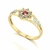 Anel de Formatura Odontologia Zenith Ouro 18k - comprar online