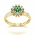 Anel de Formatura de Técnico em Enfermagem Flower Ouro 18k - comprar online