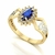 Anel de Formatura de Fonoaudiologia Lovely V Ouro 18k