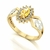 Anel de Formatura de Radiologia Lovely V Ouro 18k