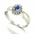 Anel Sovereign Safira e Diamantes Ouro 18k na internet