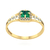 Anel de Formatura de Medicina Small Square Ouro 18k - comprar online