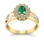 Anel de Formatura de Enfermagem Bright Ouro 18k - comprar online