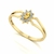 Anel Lovely Citrino e Diamantes Ouro 18k - comprar online