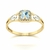 Anel de Formatura de Biologia Small Square Ouro 18k - comprar online