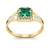 Anel de Formatura de Biomedicina Big Square Ouro 18k - comprar online