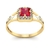 Anel de Formatura de Direito Big Square Ouro 18k - comprar online