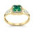 Anel de Formatura de Veterinária Big Square Ouro 18k - comprar online