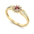 Anel de Formatura de Odontologia Lovely II Ouro 18k