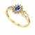 Anel de Formatura de Engenharia de Produção Lovely IV Ouro 18k