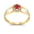 Anel de Formatura de Direito Shiny Ouro 18k - comprar online