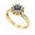 Anel de Formatura de Engenharia Civil Flower Ouro 18k - comprar online